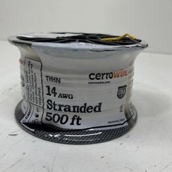 Cerrowire 500 ft. 14 Gauge Yellow Stranded Copper THHN Wire