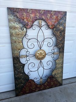 40 x 60 large metal decor