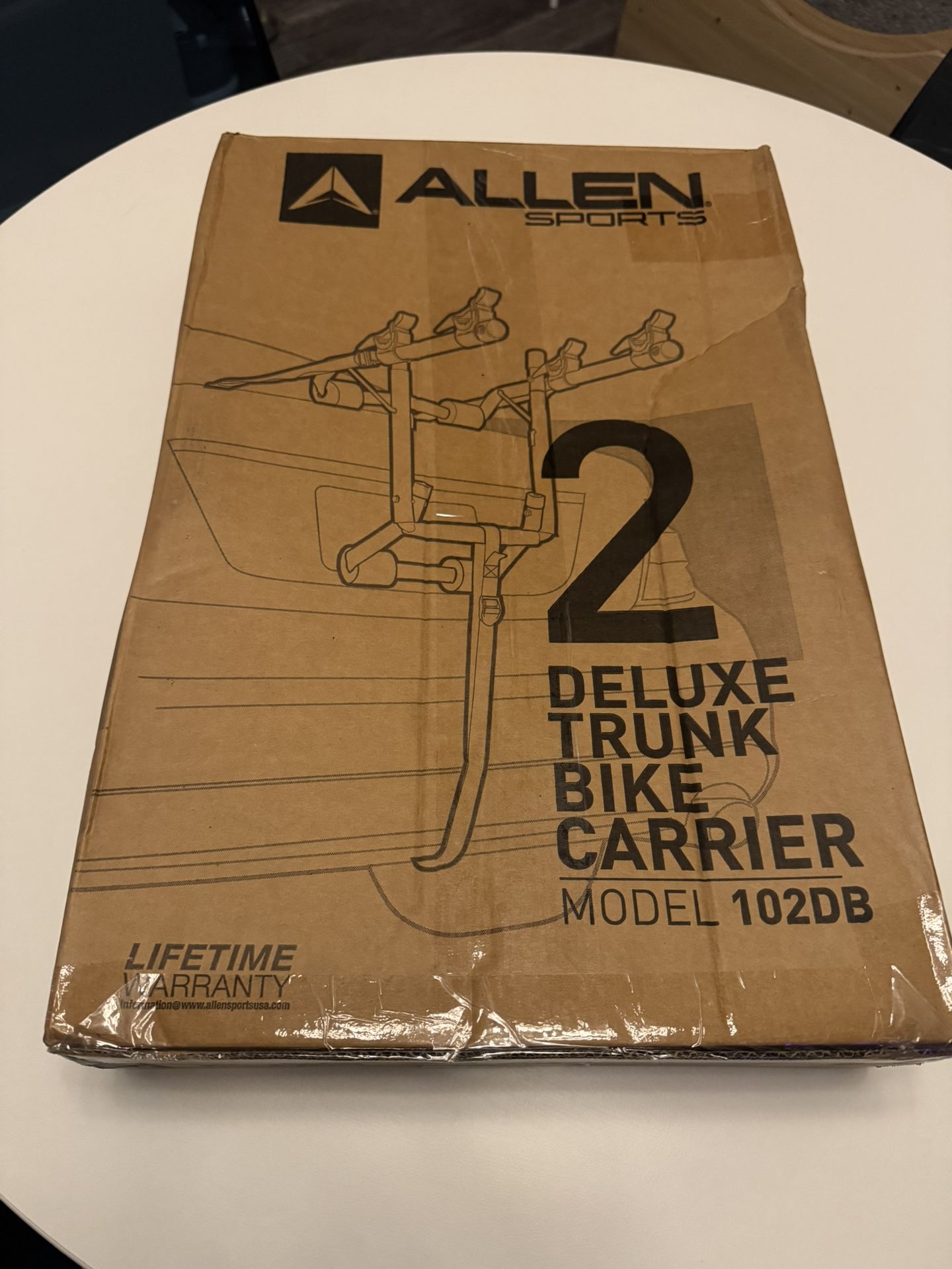 Allen Sports Deluxe Trunk Bike Carrier – Model 102DB.