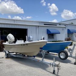 Abaco Skiff Co. 14’ Fishing Boat