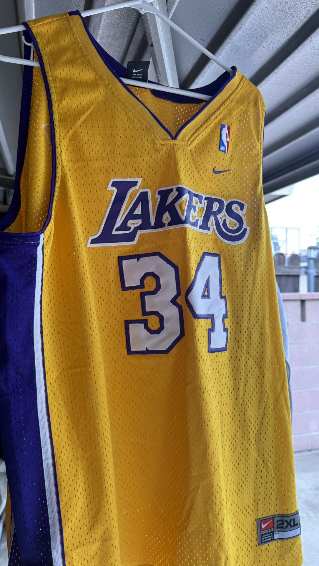 Shaquille O’Neal Nike Lakers Swingman Jersey 2XL