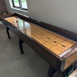 Shuffleboard and Fooseball