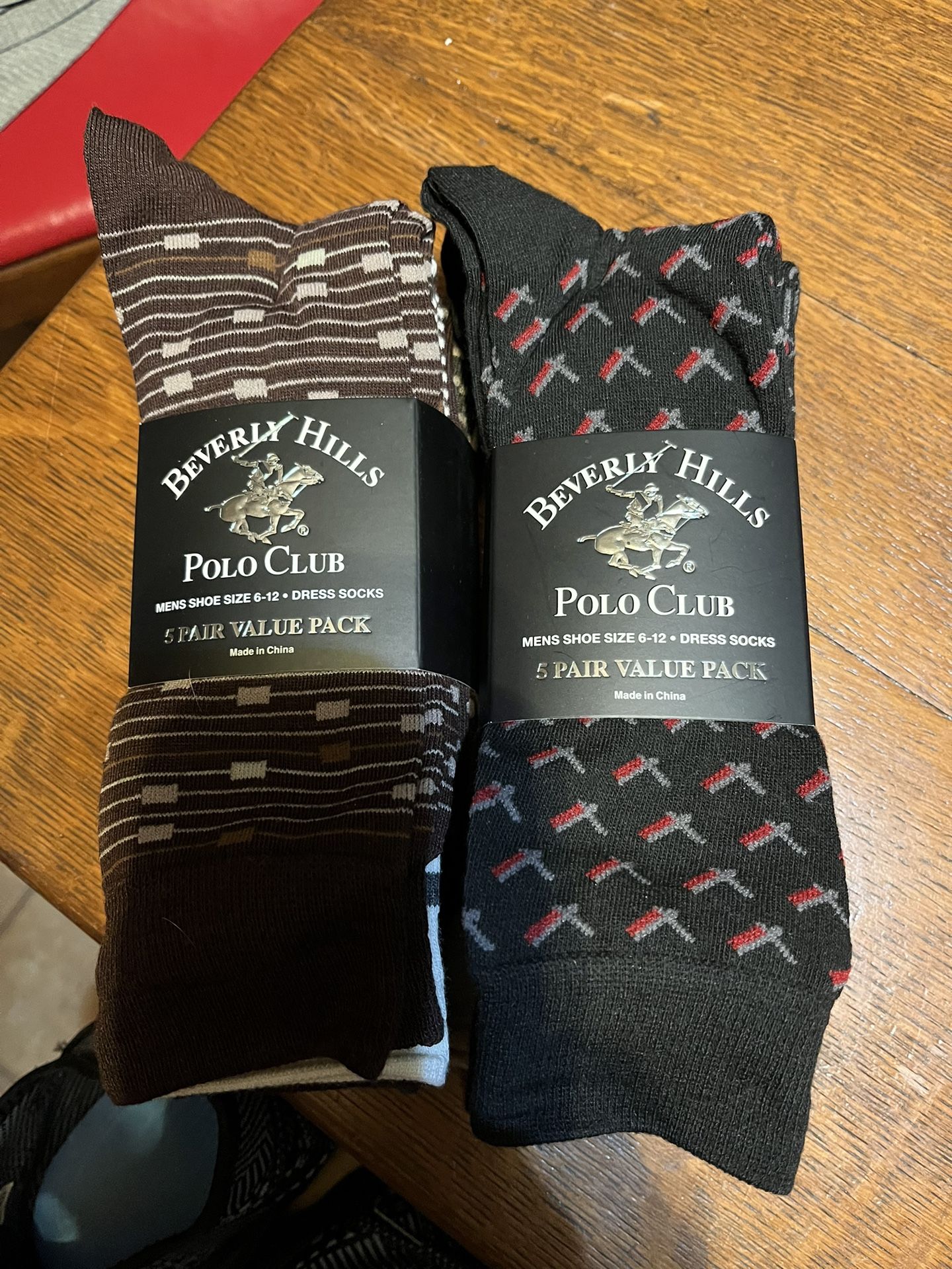 Men’s Dress Socks, Five Pack no shipping