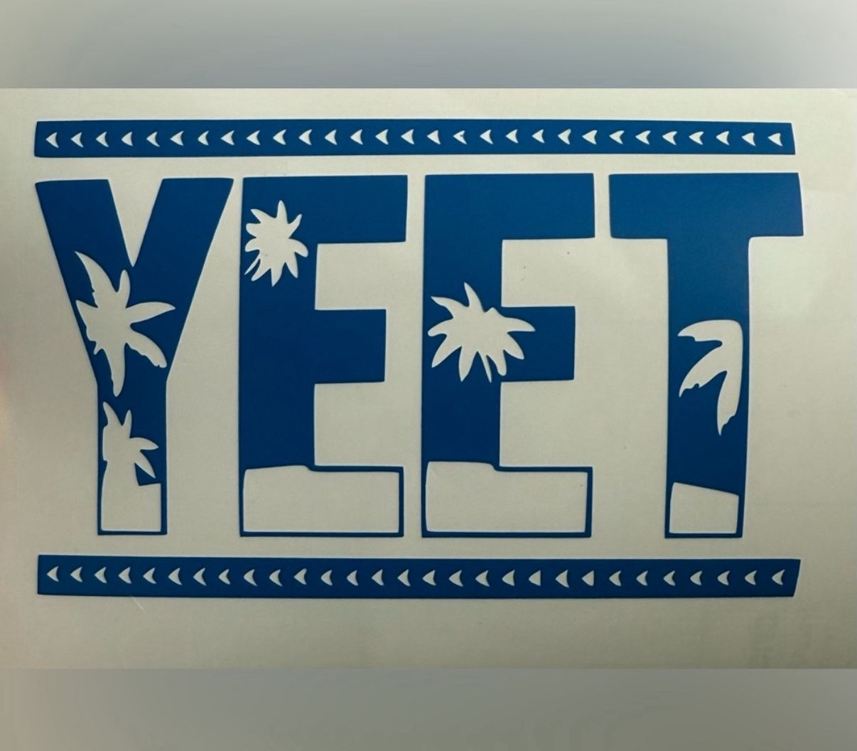 [WWE] Jey Uso Yeet Glasses Decal