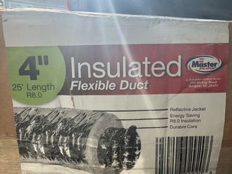 4” Insulated Flexible Duct