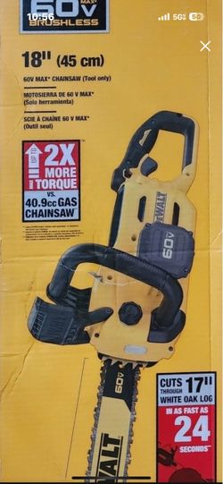 Dewalt chainsaw