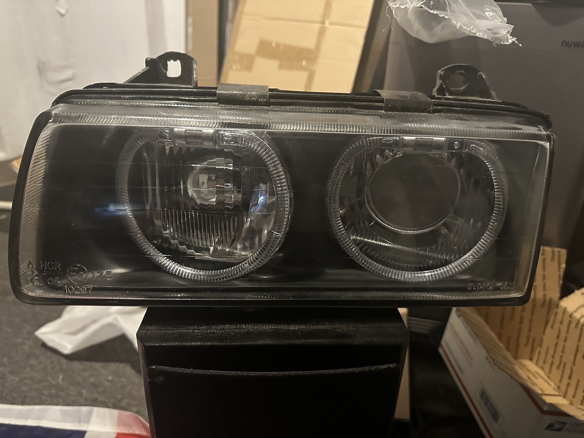 DEPO Glass Halo Headlights P36 For BMW E36