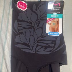 Maidenform Women’s Shapewear FitSense High Waist Extra Firm Shaping Brief FL0073 Size M