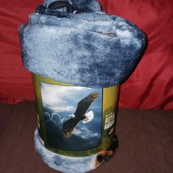 New EAGLE PLUSH Throw  50" ×60"  $20