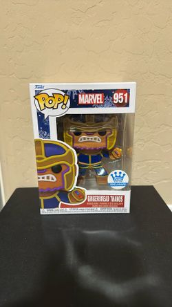 Marvel Christmas Gingerbread Thanos Funko Shop Exclusive 