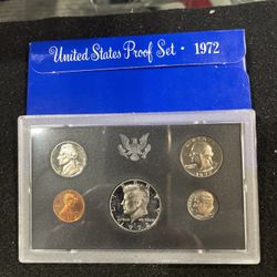 1972 S Gem Proof US Mint Set In Original Government Package 
