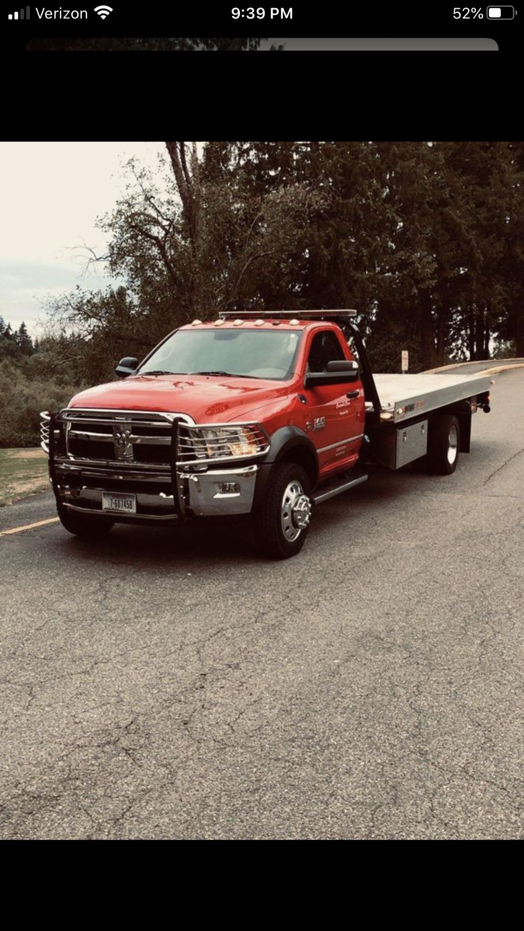 2015 dodge car hauler tow truck roll back