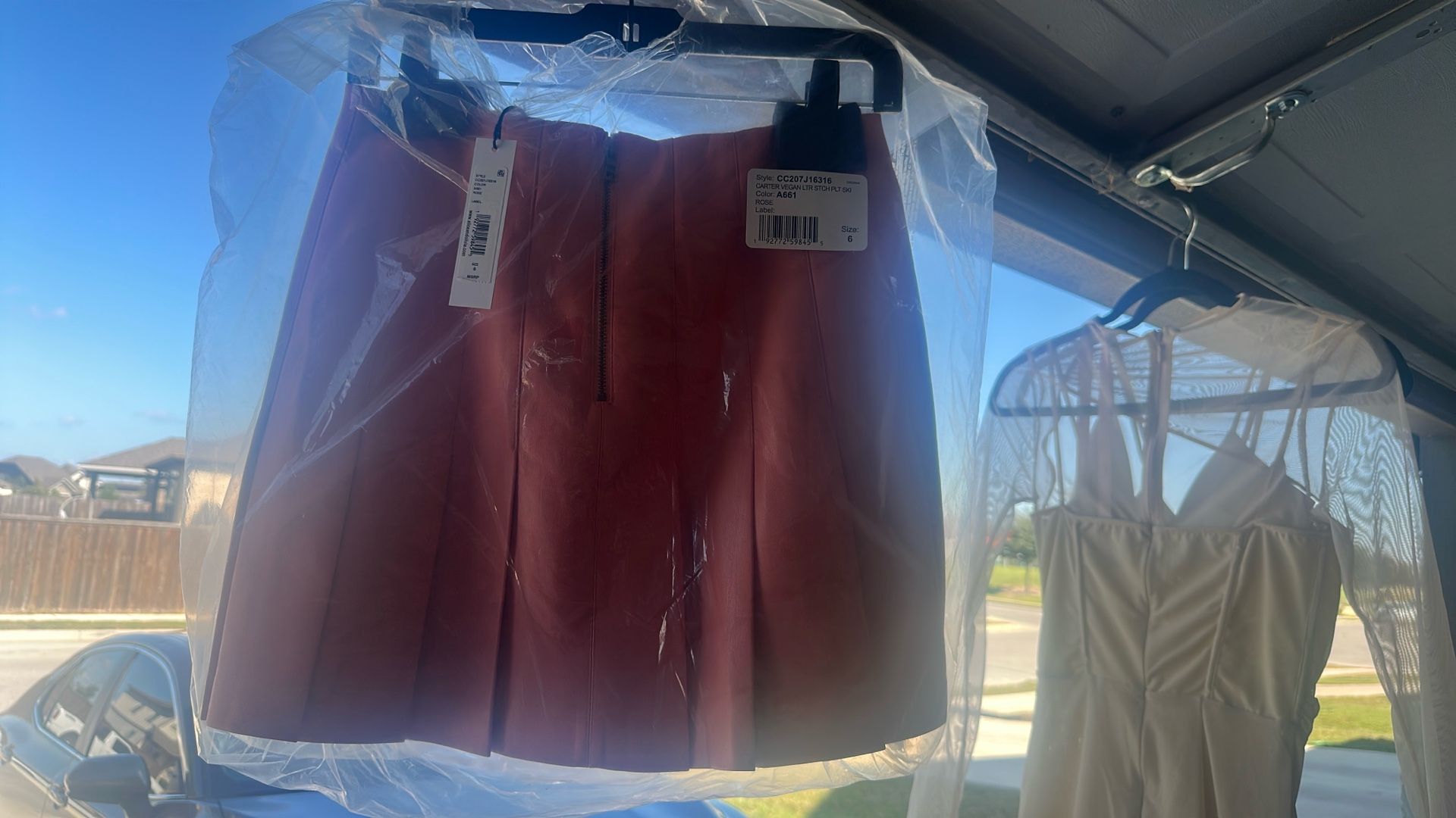 Pink Skirt Size 6 New 