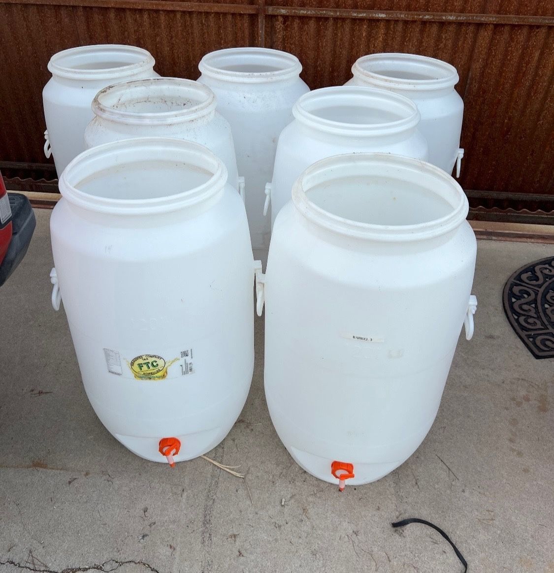 30 Gallon Water Barrel / Fermenter