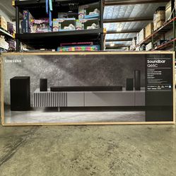 Samsung Q65C Soundbar With Rear Speaker Kit Included Brand New In Box 