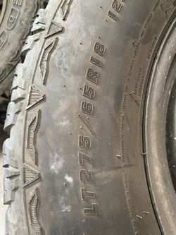 Two Sets Of Tires N Rims 275/65/r18