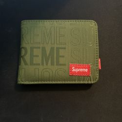 Dark Green Supreme Wallet