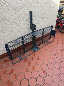 Hitch Mount Cargo Carrier Basket Rack