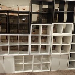 Make an offer! Massive Cube and Shelf Organizer Set – IKEA & Target – Moving Sale

