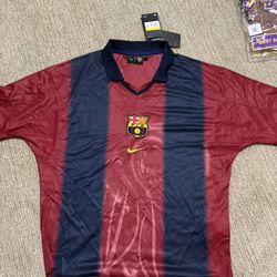 Barca Travis Scott Jersey Size S Oversized 
