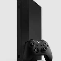 Xbox One X — Serious buyers only Ready in about 1 month HDMI slightly damaged but no issues when playing Controller works, has stick drift Priced low