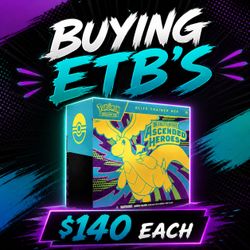 Buying Ascended Heroes Etbs $140 Per