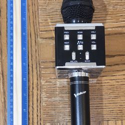 Karaoke Microphone with Speaker and Bluetooth