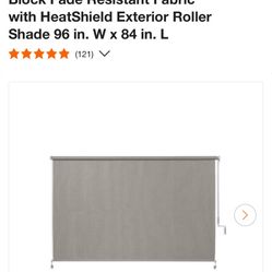 Cordless Patio Shade