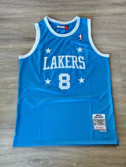 Kobe Bryant Los Angeles Lakers #8 Souvenir Jersey Baby Blue XXL