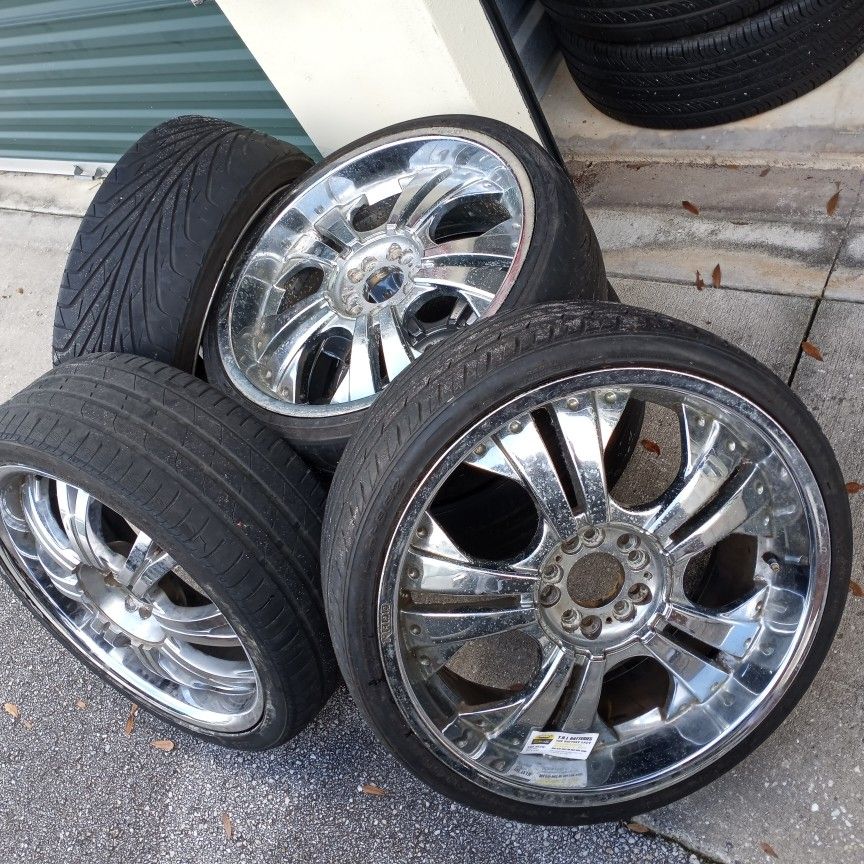 20ss Rims 20s Crom Rims Make Offer for Sale in Lake Wales, FL - OfferUp