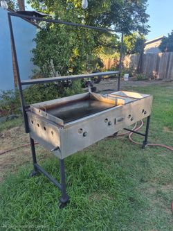 Large Outdoor Flat Top Griddle with Stand