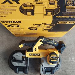 New Dewalt XR 3-3/8" Cordless Brushless Band Saw 20v - ToolOnly.