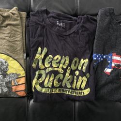 Black Rifle Coffee 5.11 Tactical T-Shirt Lot Of 3