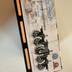 Office Chair Roller Blade Wheels With Locks