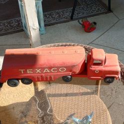 VINTAGE 1950'S BUDDY L TEXACO TOY TANKER TRUCK