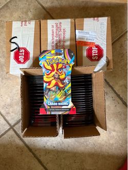 Pokemon Cards - Chaos Rising Sleeved Blister Boxes