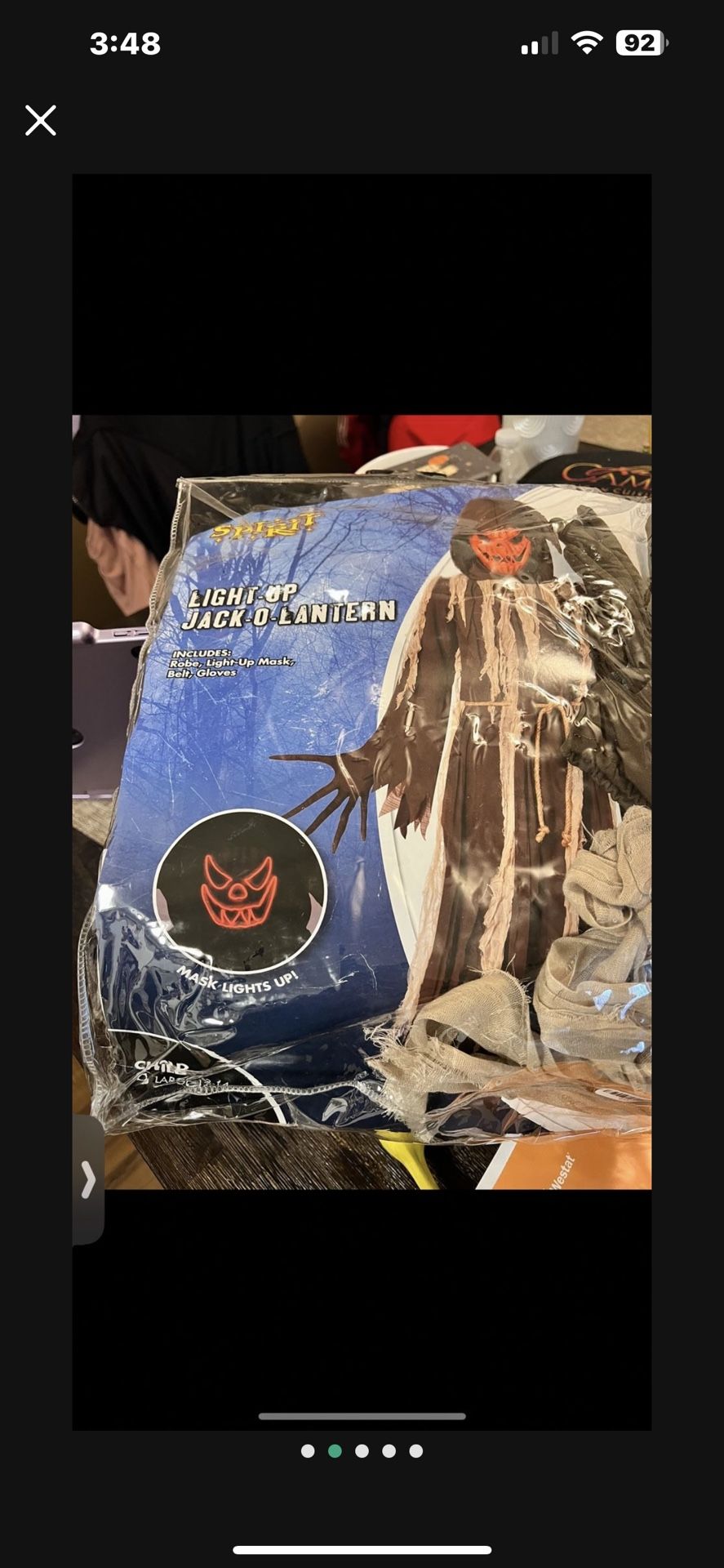 Jack O Lantern Costume