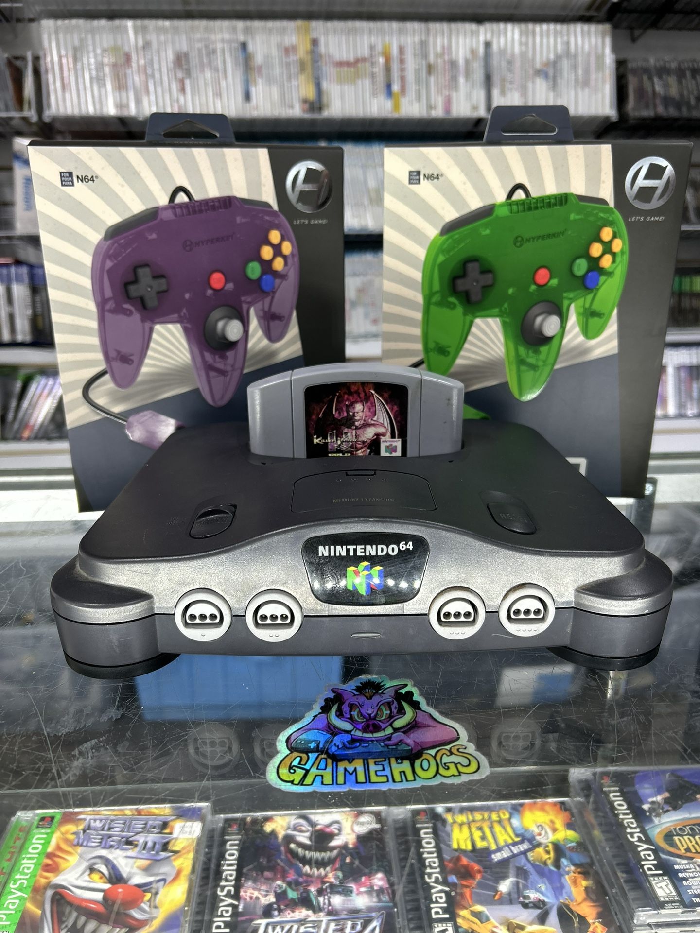Nintendo 64 Bundle $170 Killer Instinct Gold Gamehogs 11am-7pm