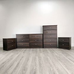 Dresser-Chest-and-2-Nightstands // Cómoda-Gavetero-y-Mesitas-de-Noche 🚚