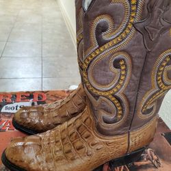 Mens Cowboy Boots Size 7