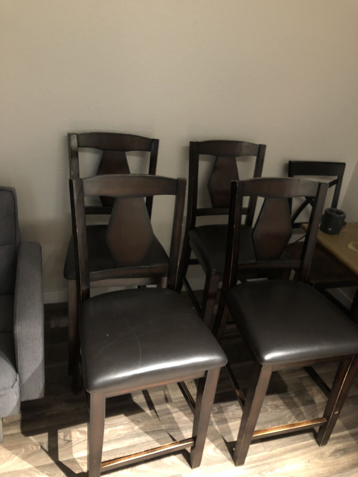 Dark Chairs For Dining Table 