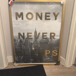 Money Never Sleeps Home Decor