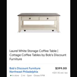 Storage Coffee Table 