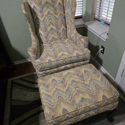 Chair and Ottoman