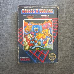 NES Ghost N' Goblins in box