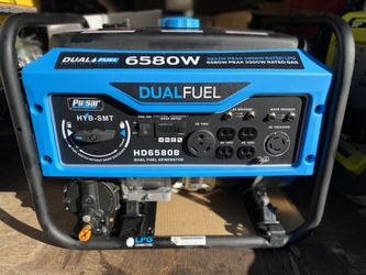 Pulsar Dual fuel 6580 w