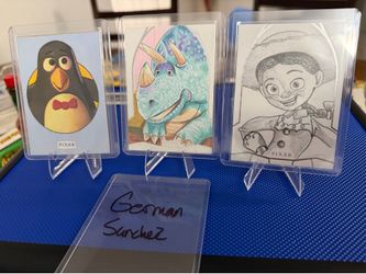 Toy Story 30 years sketch cards