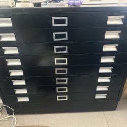 Flat File Cabinet
