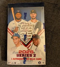 2026 Topps baseball series 2 factory sealed hobby box mlb