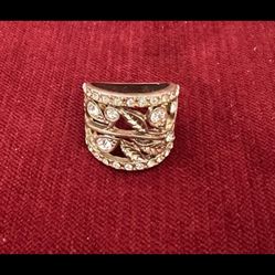 Vintage Diamanté Ring-Size 7.5